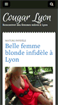 Mobile Screenshot of cougar-lyon.net