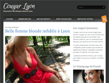 Tablet Screenshot of cougar-lyon.net